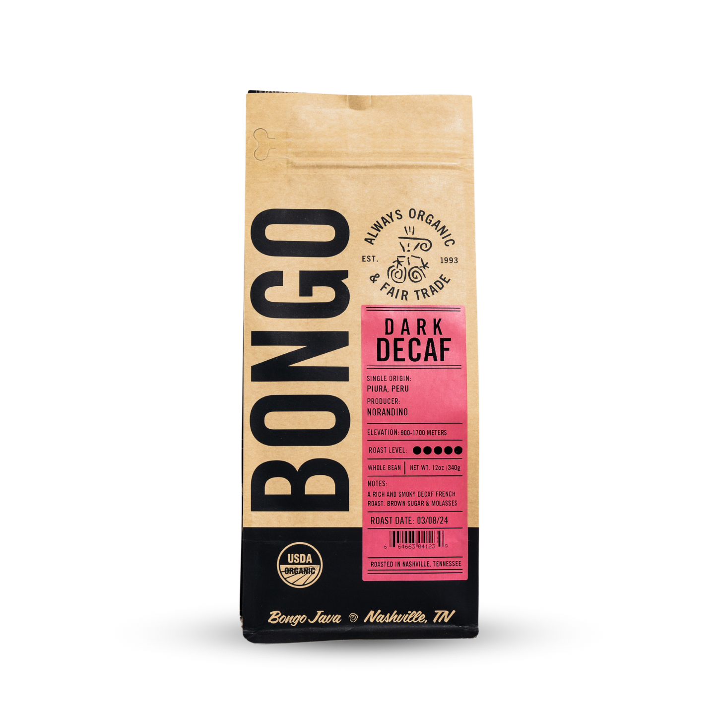 Dark Decaf - BongoJava.com