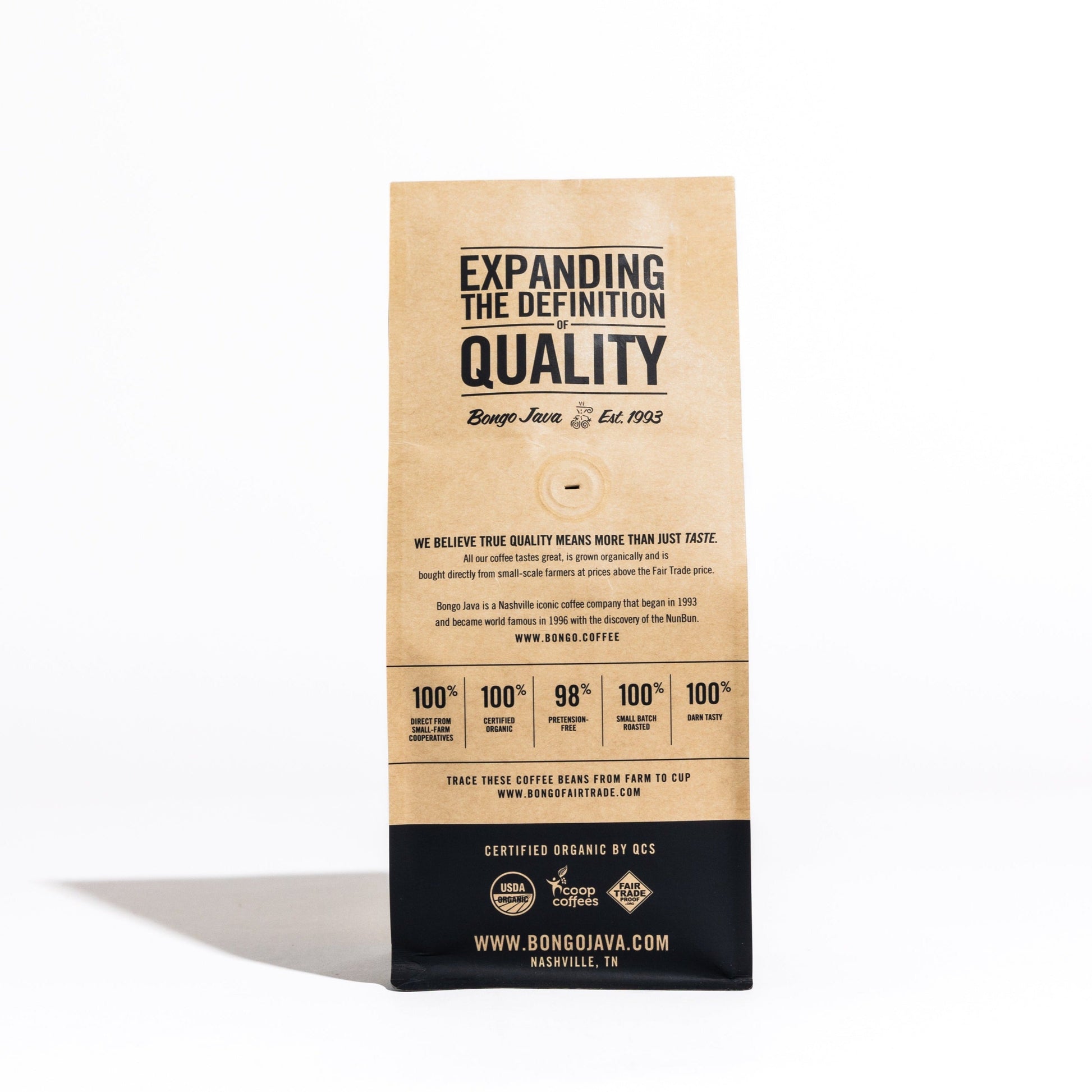 10 FOR TENN - BongoJava.com - Organic Coffee