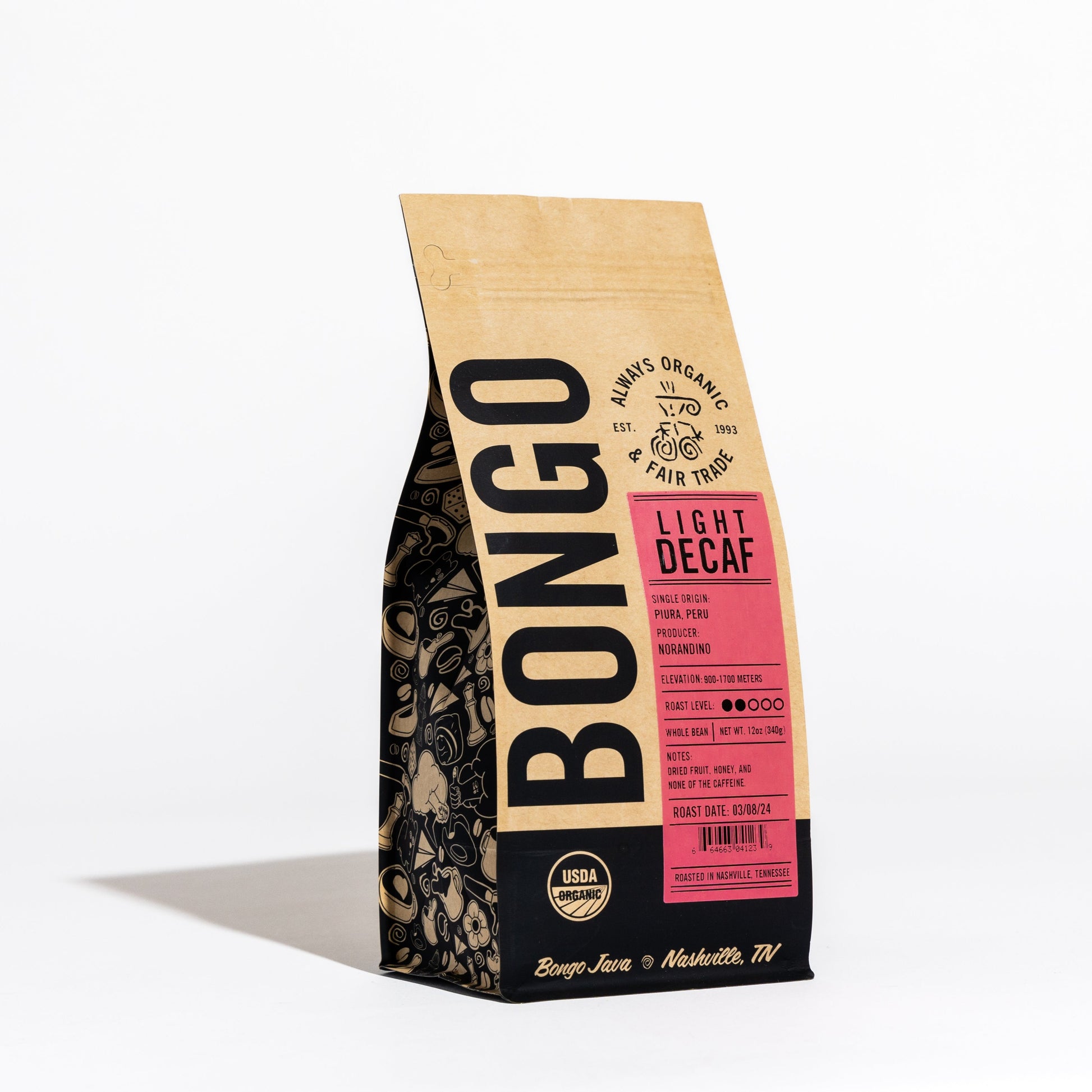 Light Decaf - BongoJava.com
