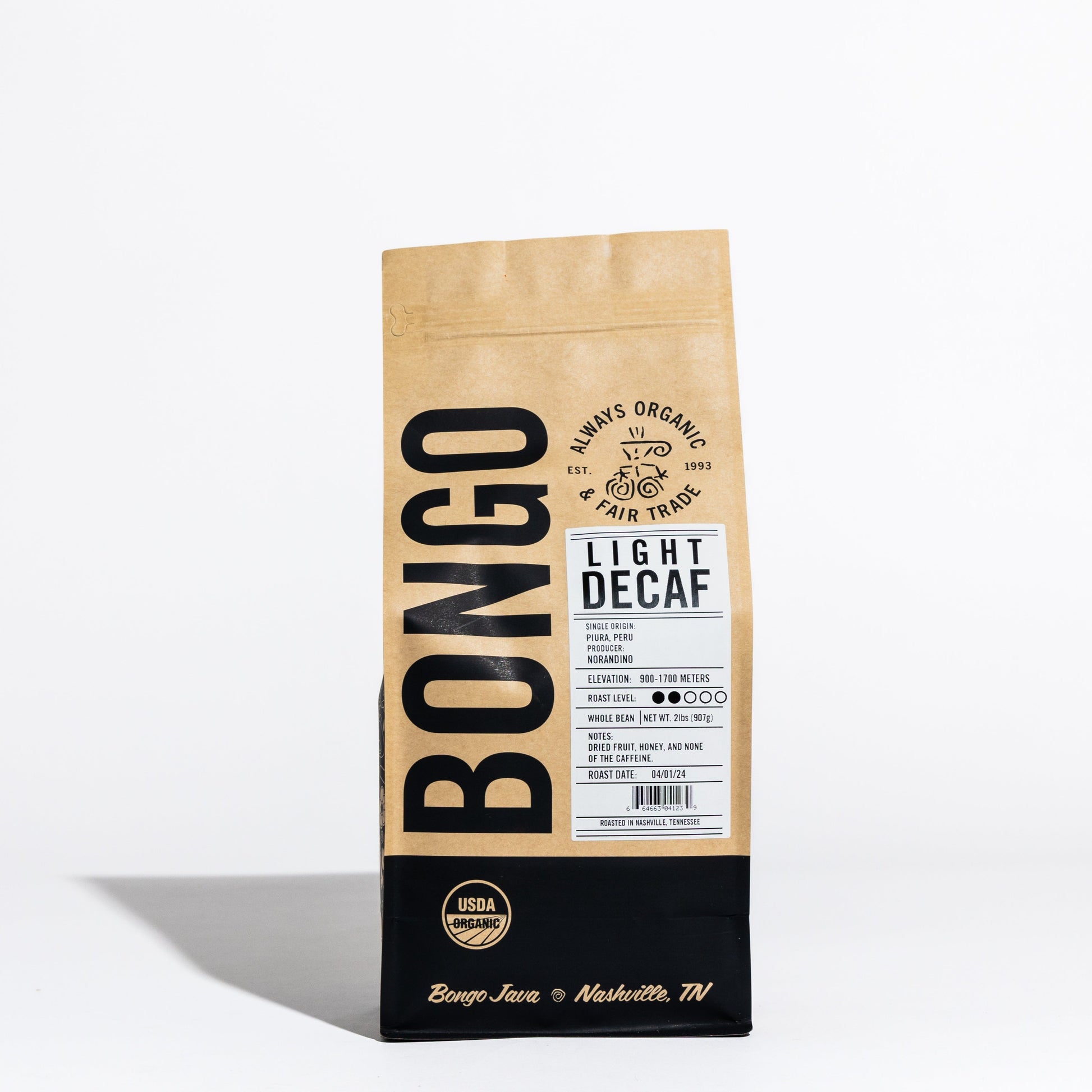 Light Decaf - BongoJava.com