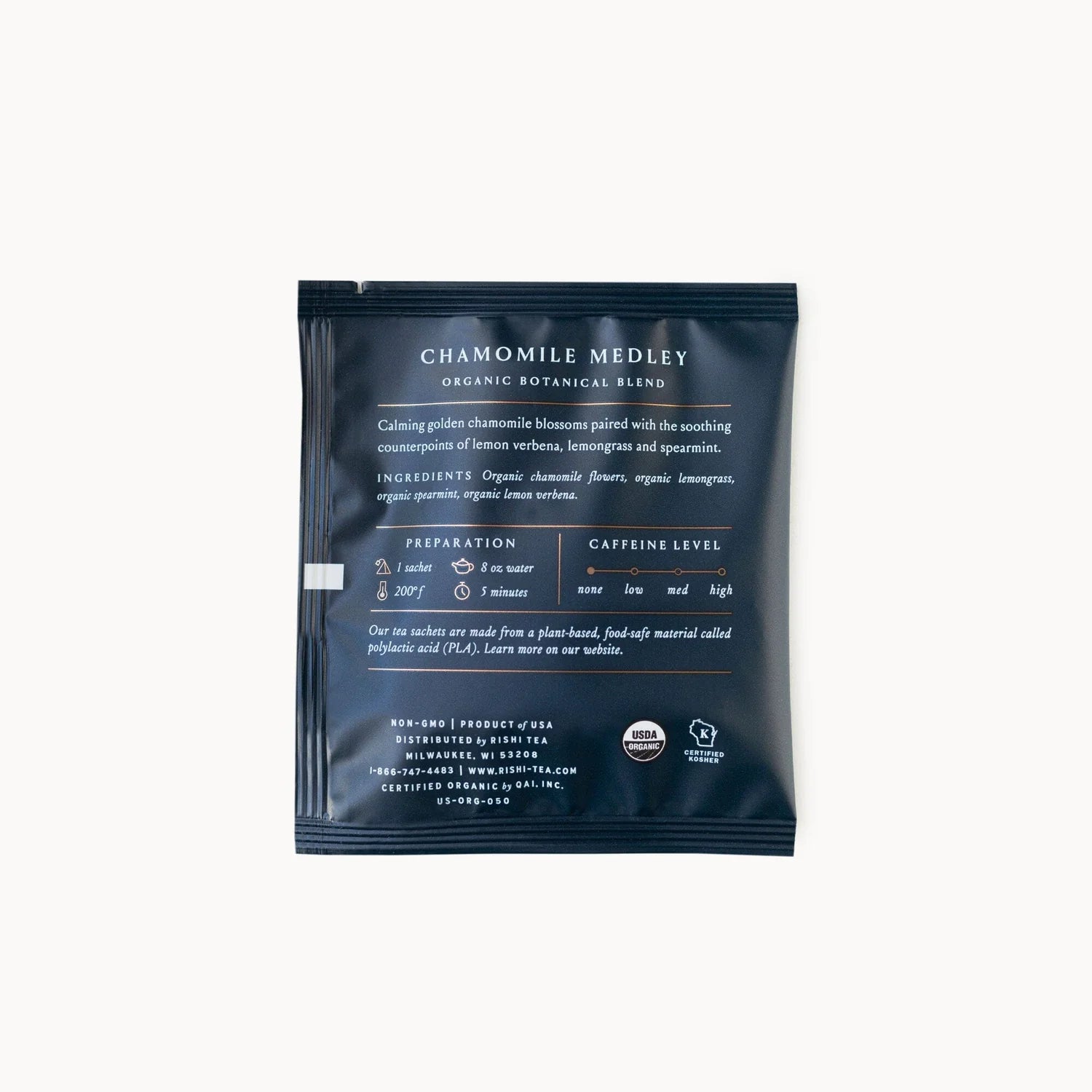 Rishi Chamomile Medley Sachets - BongoJava.com