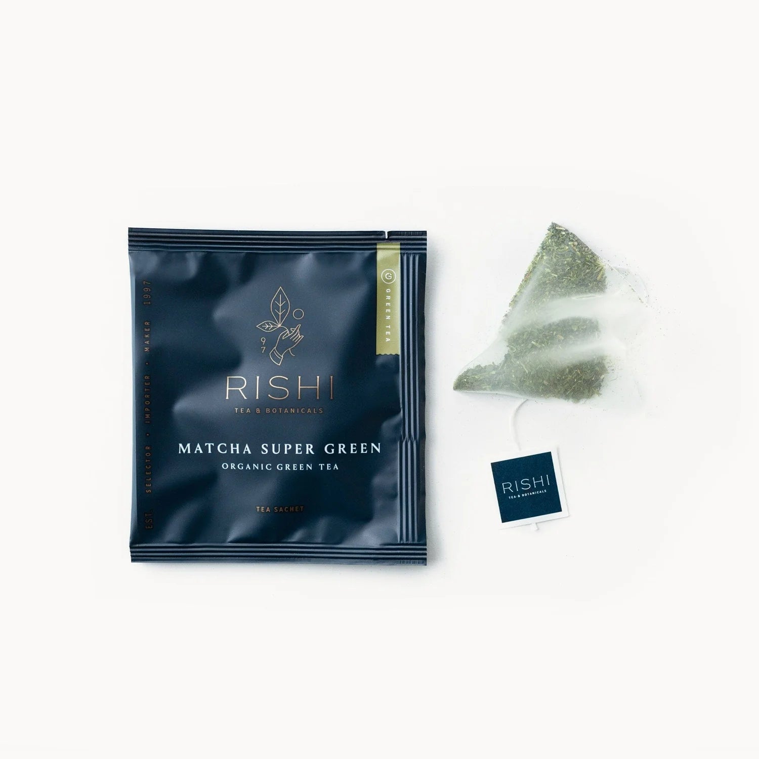 Rishi Matcha Super Green Sachets - BongoJava.com