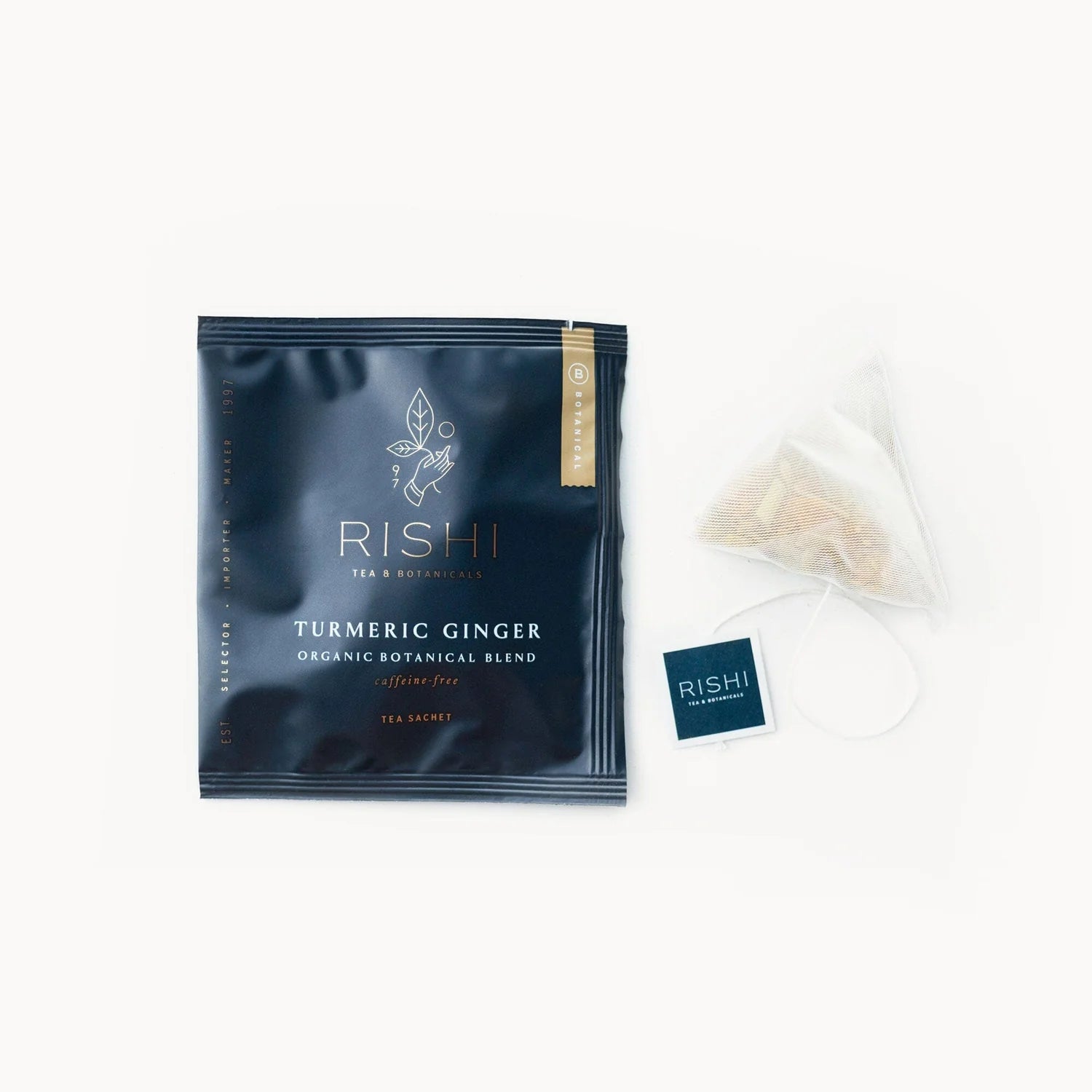Rishi Turmeric Ginger Sachets - BongoJava.com
