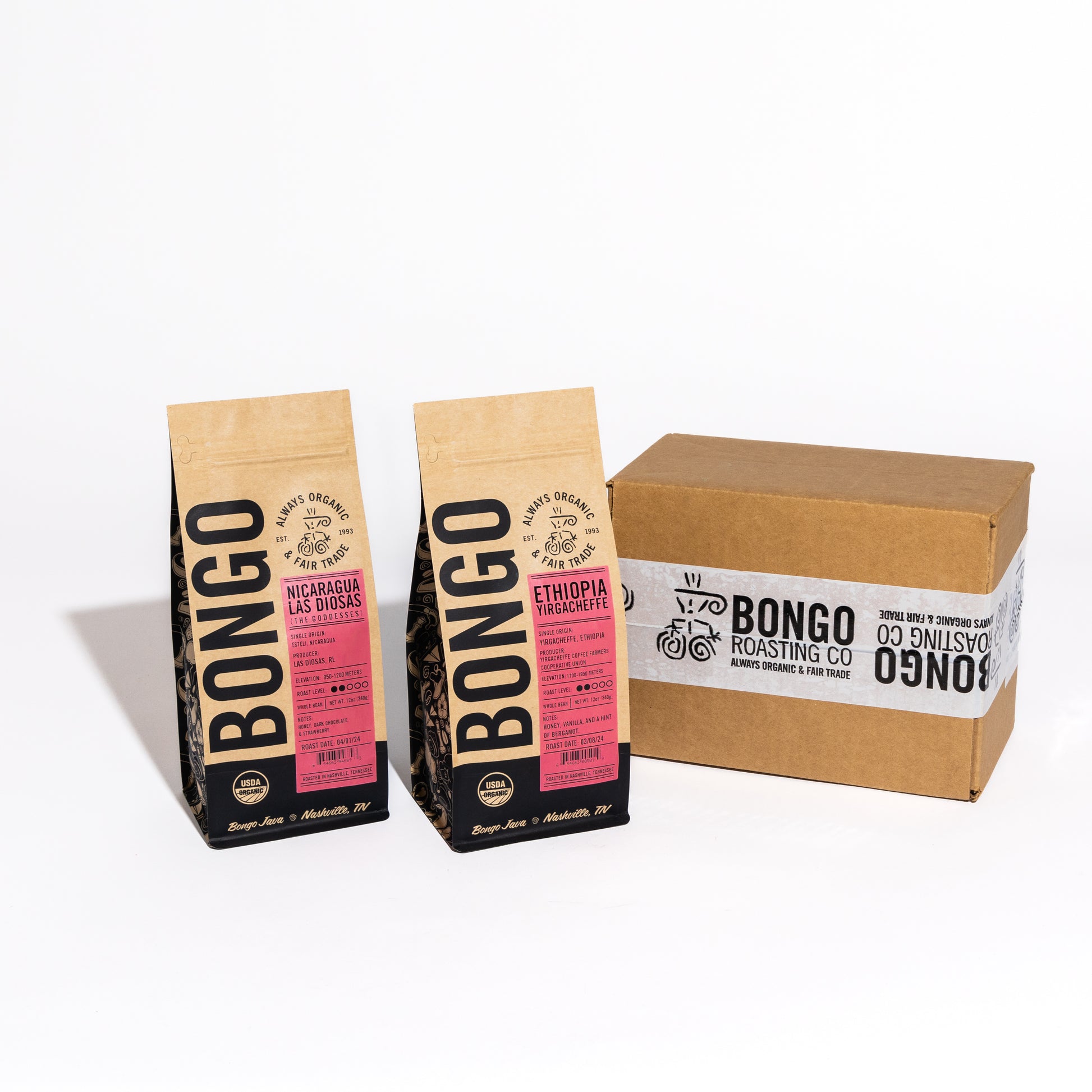 6 Month Gift Subscription - Two Bags a Month! - BongoJava.com