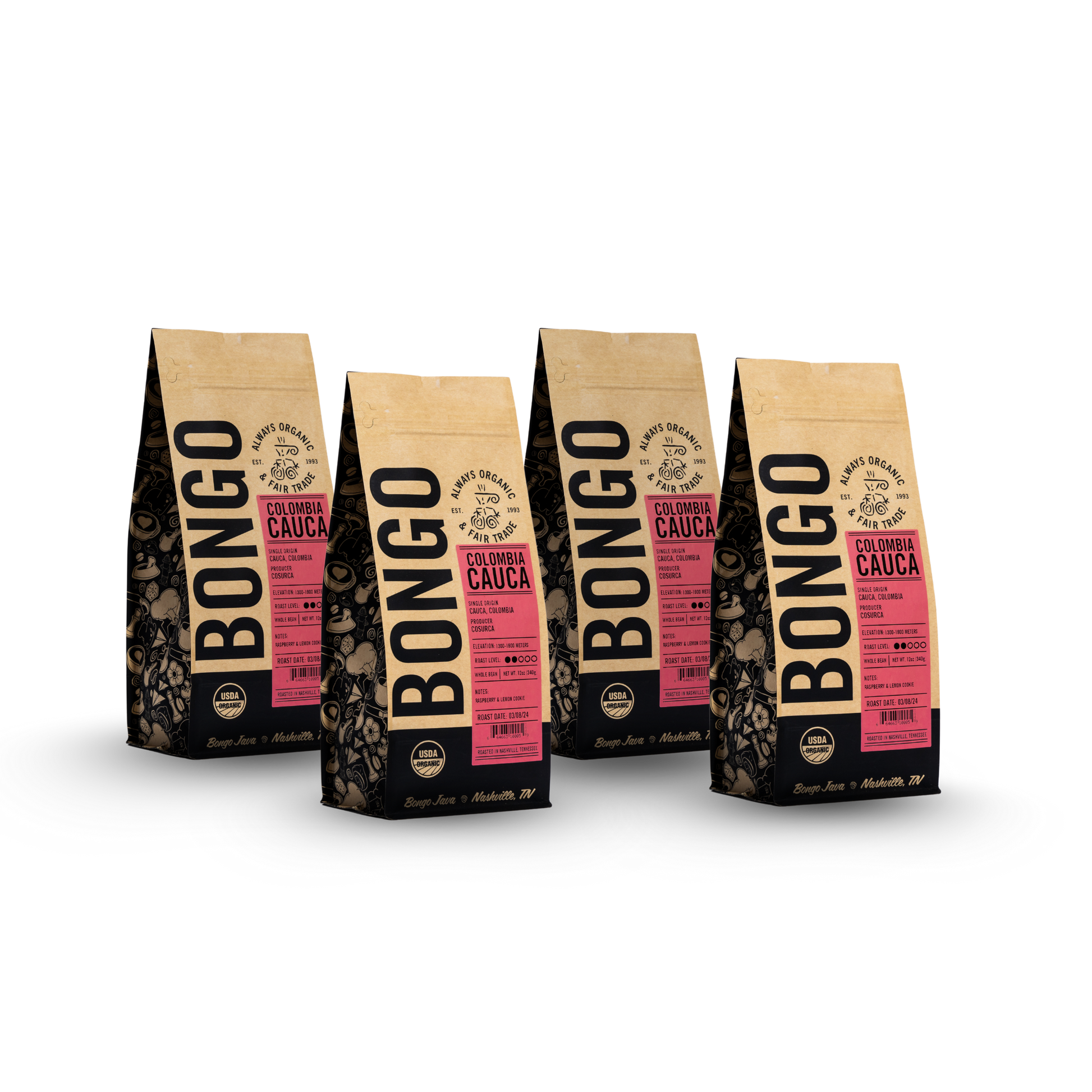 Colombia Cauca 12oz- Office Subscription - BongoJava.com