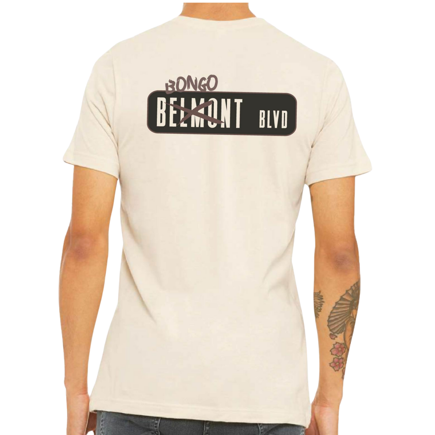 Bongo Blvd Tee - Natural White