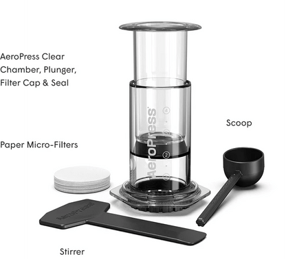 AeroPress Coffee Maker - Clear - Bongo Roasting Co.
