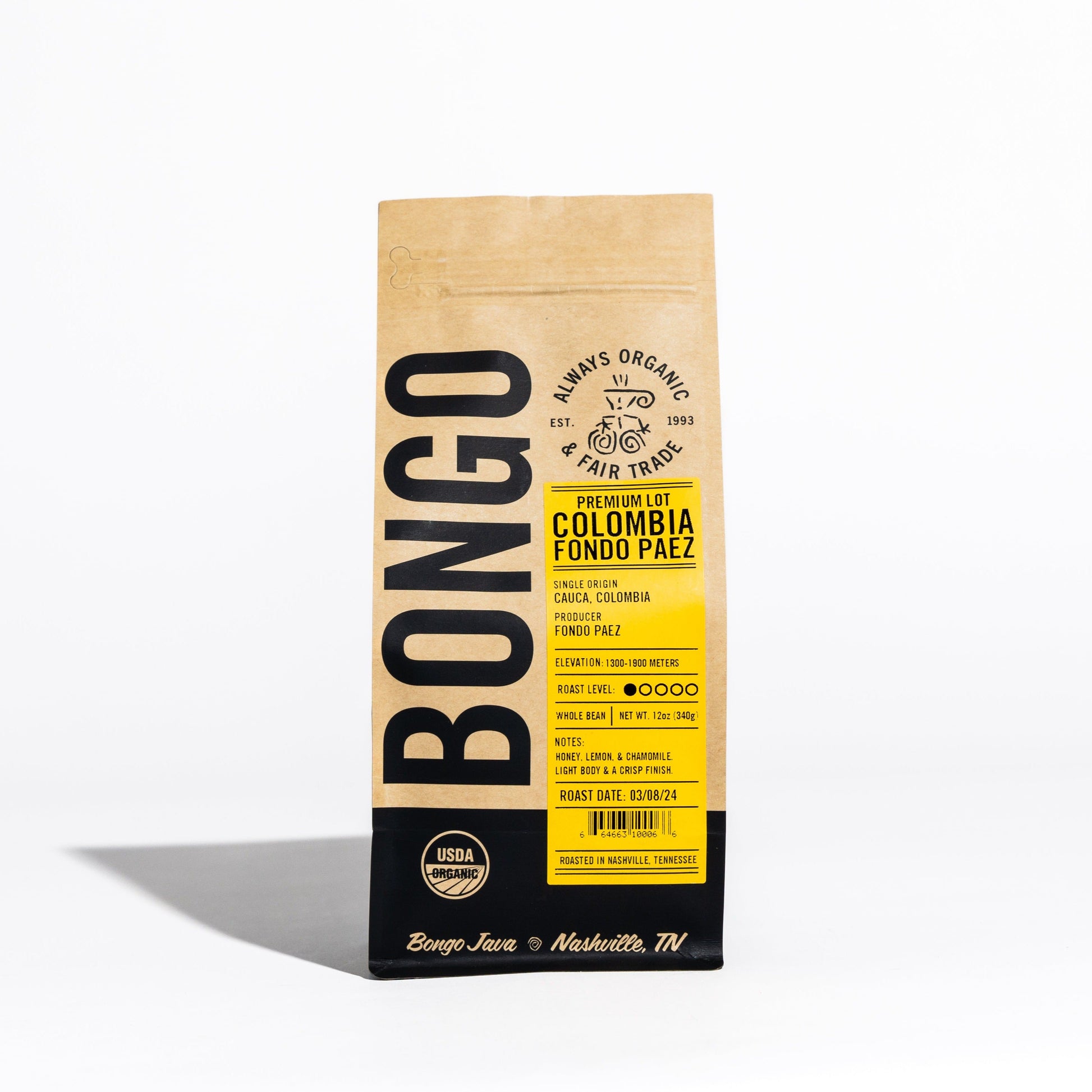 Colombia Fondo Paez - Premium Lot - Bongo Roasting Co.