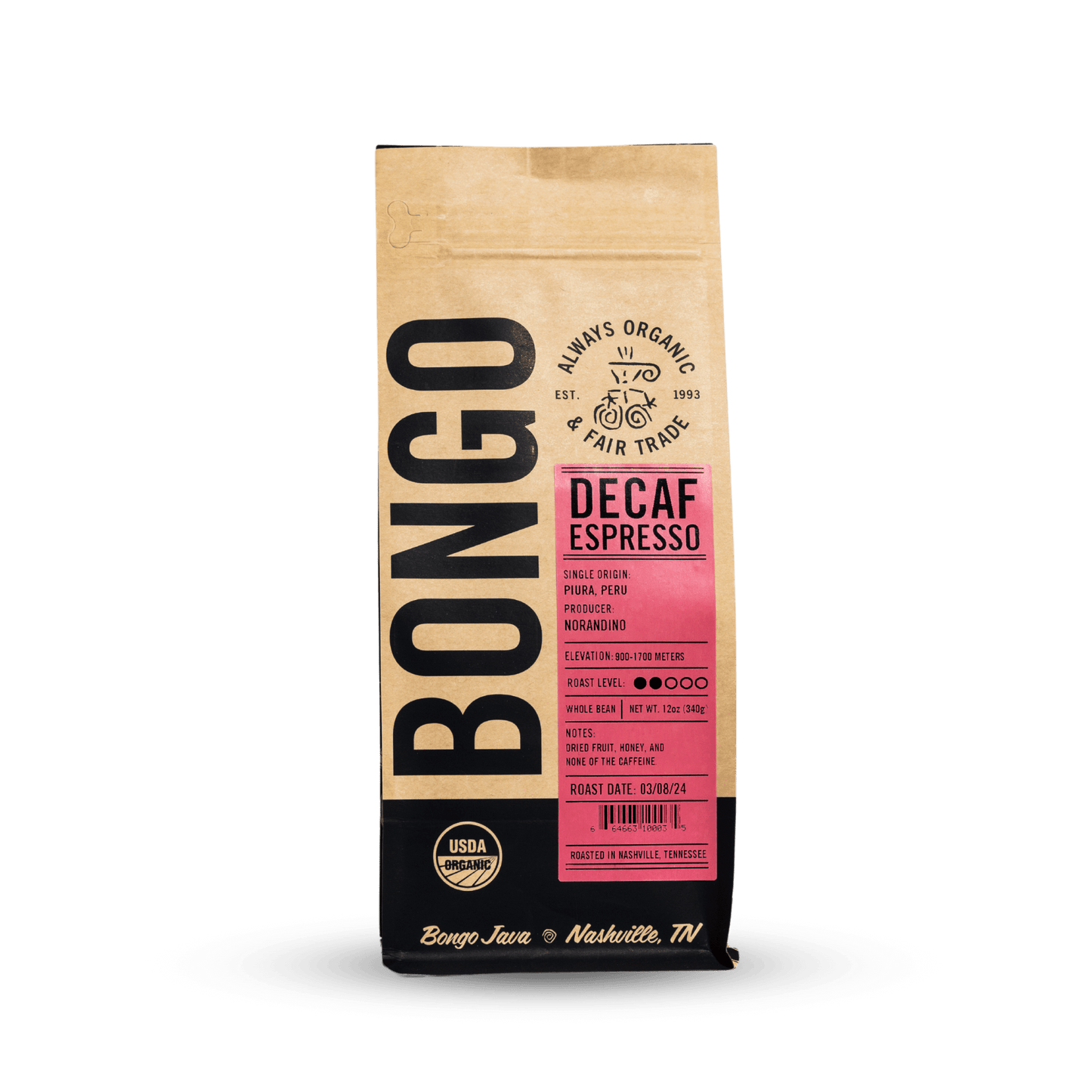 Decaf Espresso - Bongo Roasting Co.
