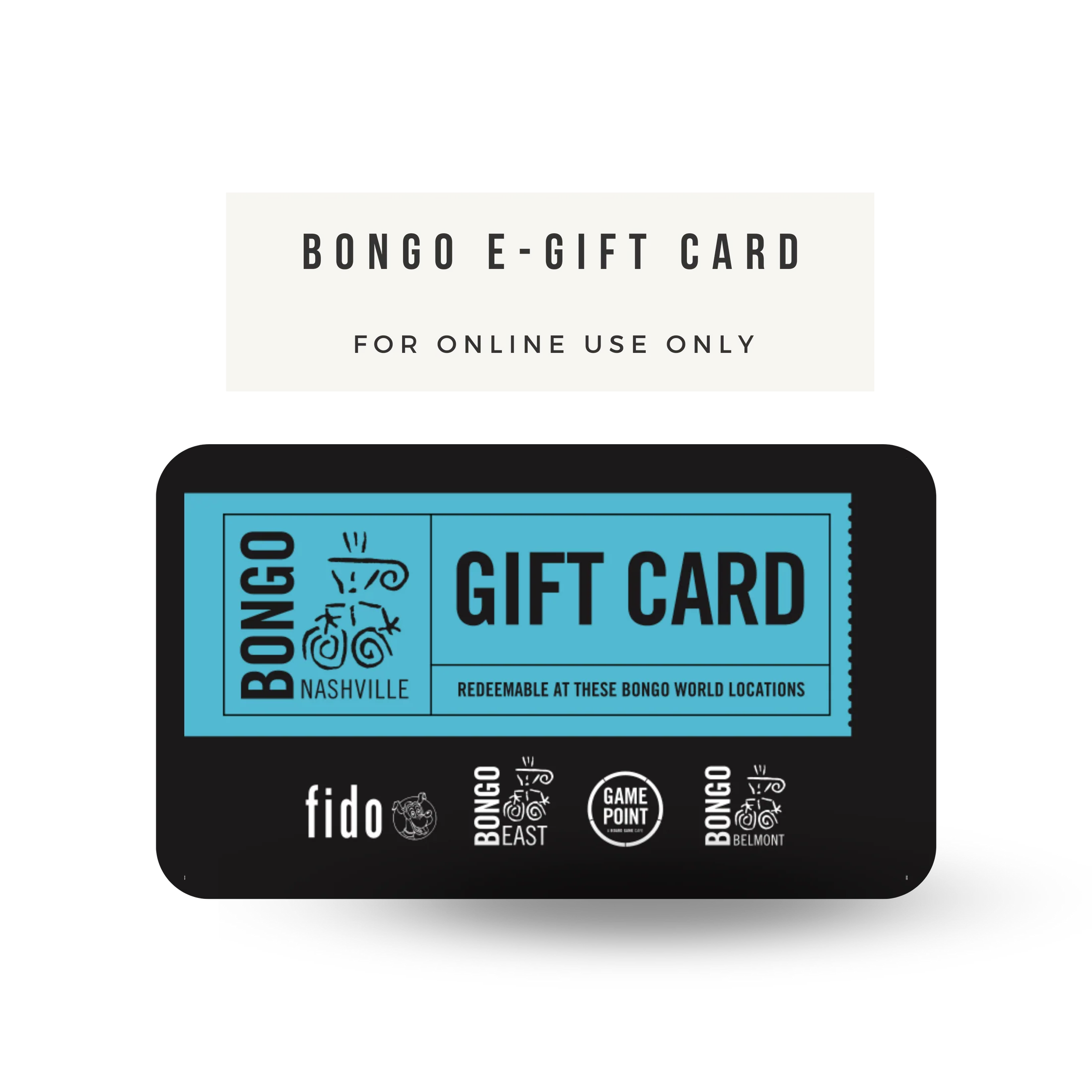 Online Bongo Gift Card