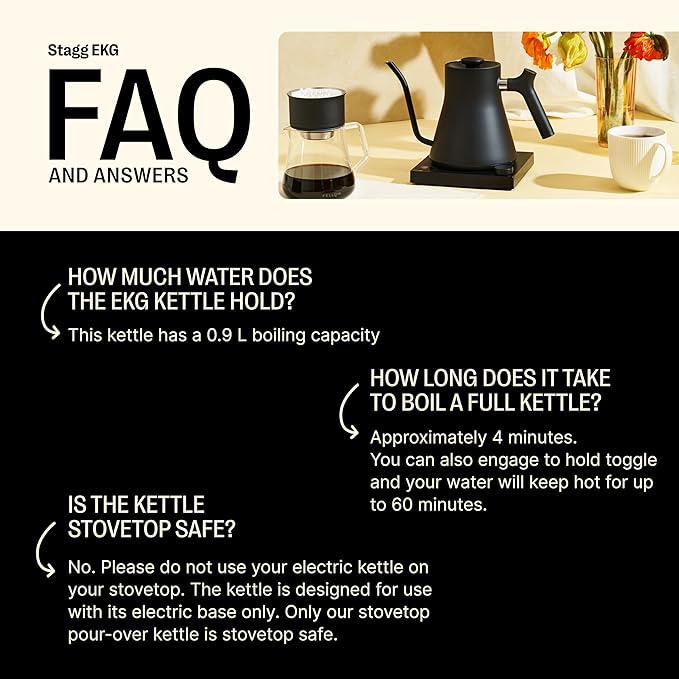 Fellow Stagg EKG Electric Kettle - BongoJava.com