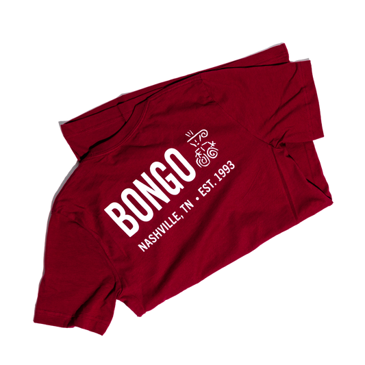 Team Bongo Tee - Cardinal